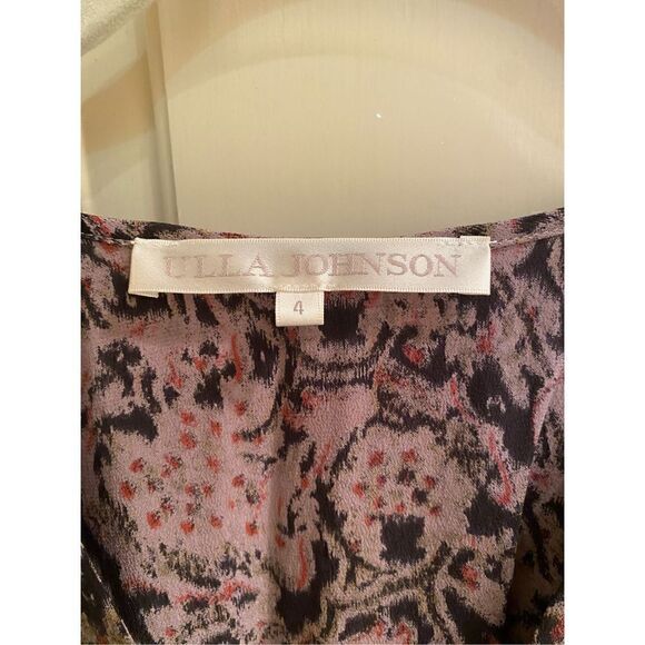 Ulla Johnson Silk Printed Slip Dress - Picture 2 of 6